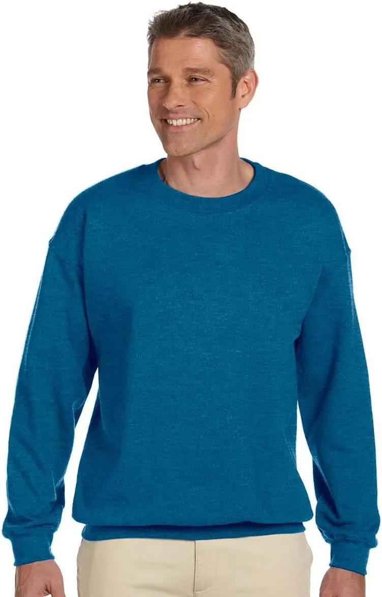 Gildan Unisex Adult Fleece Crewneck Sweatshirt, Style G18000, Multipack