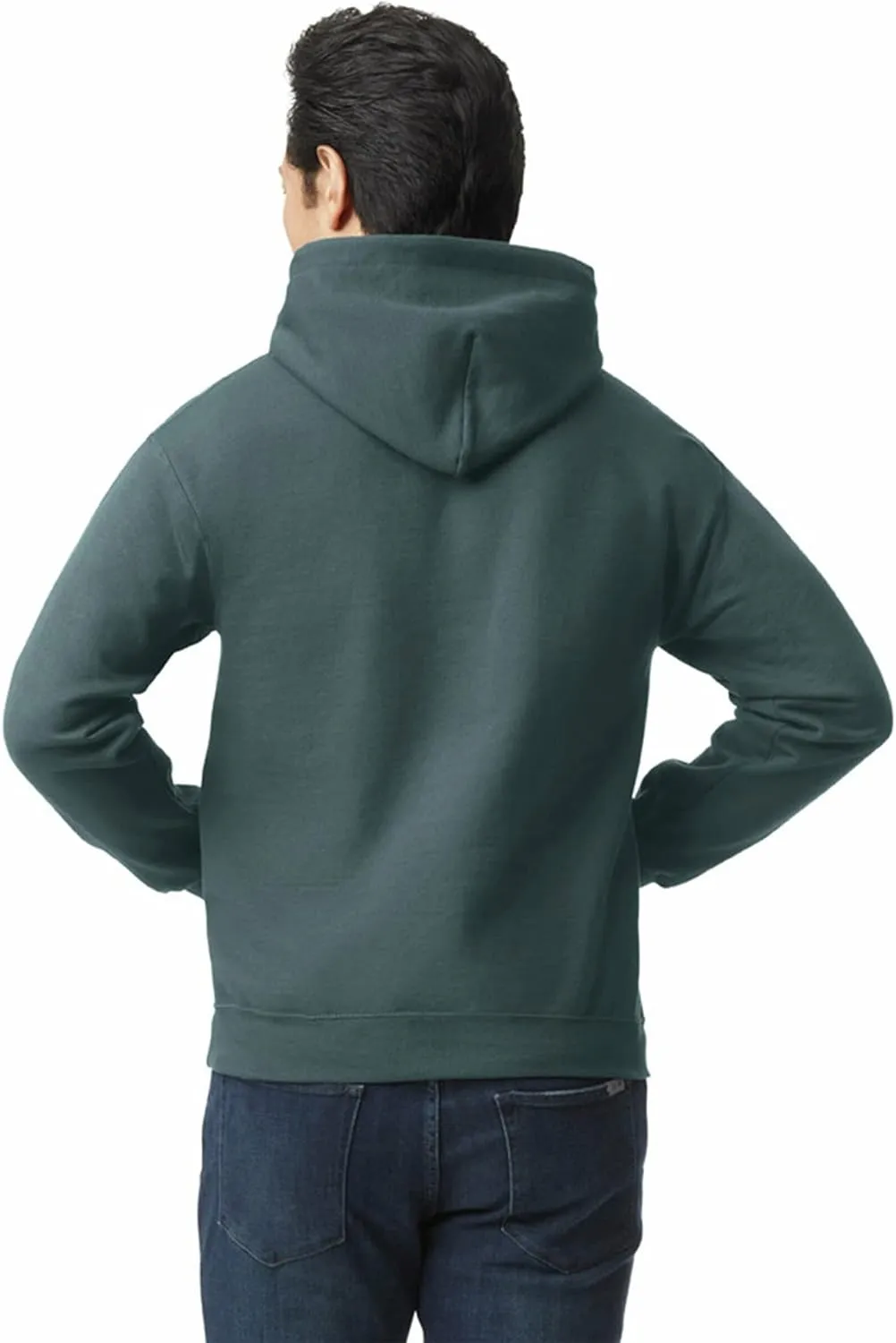 Gildan Unisex Adult Fleece Hoodie Sweatshirt, Style G18500, Multipack