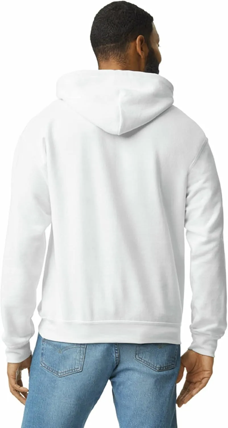 Gildan Unisex Adult Fleece Hoodie Sweatshirt, Style G18500, Multipack