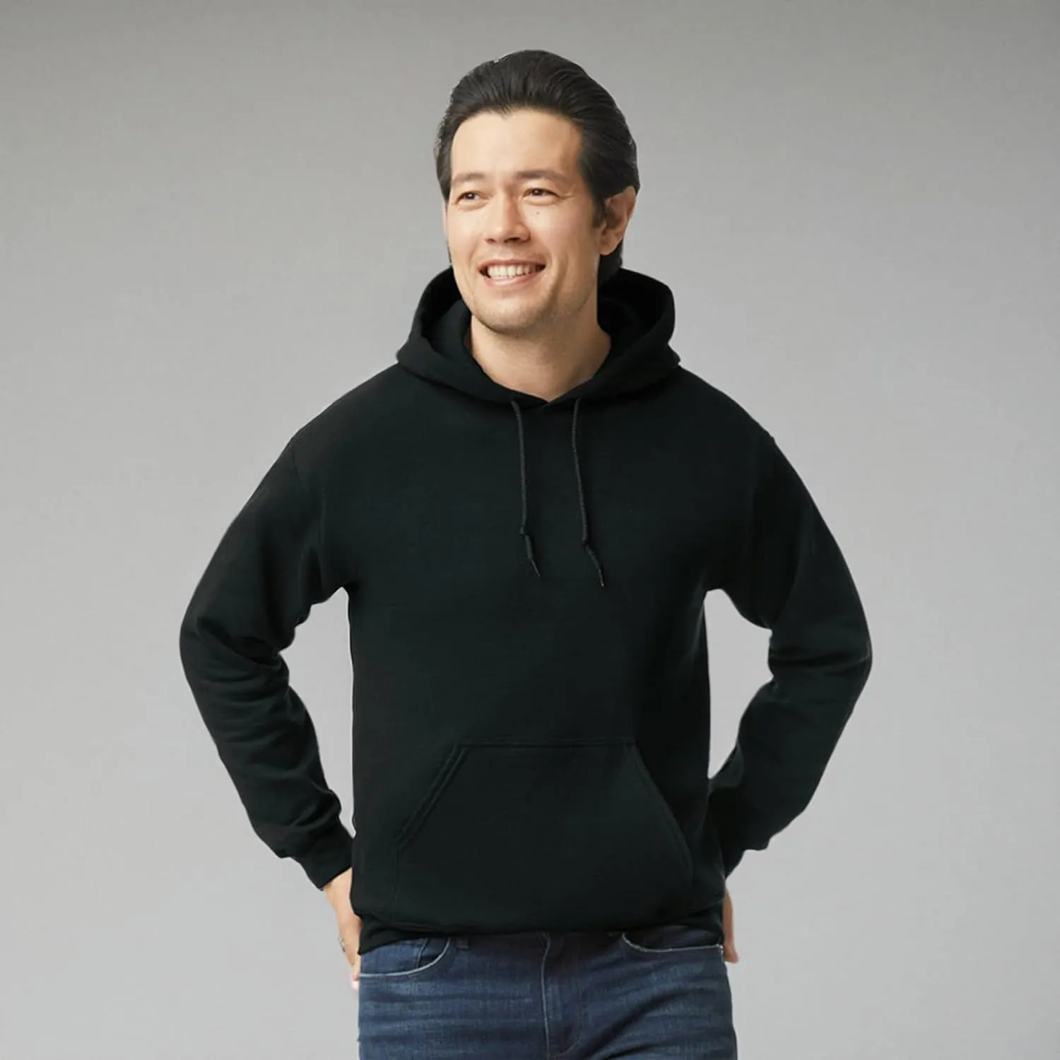 Gildan Unisex Adult Fleece Hoodie Sweatshirt, Style G18500, Multipack