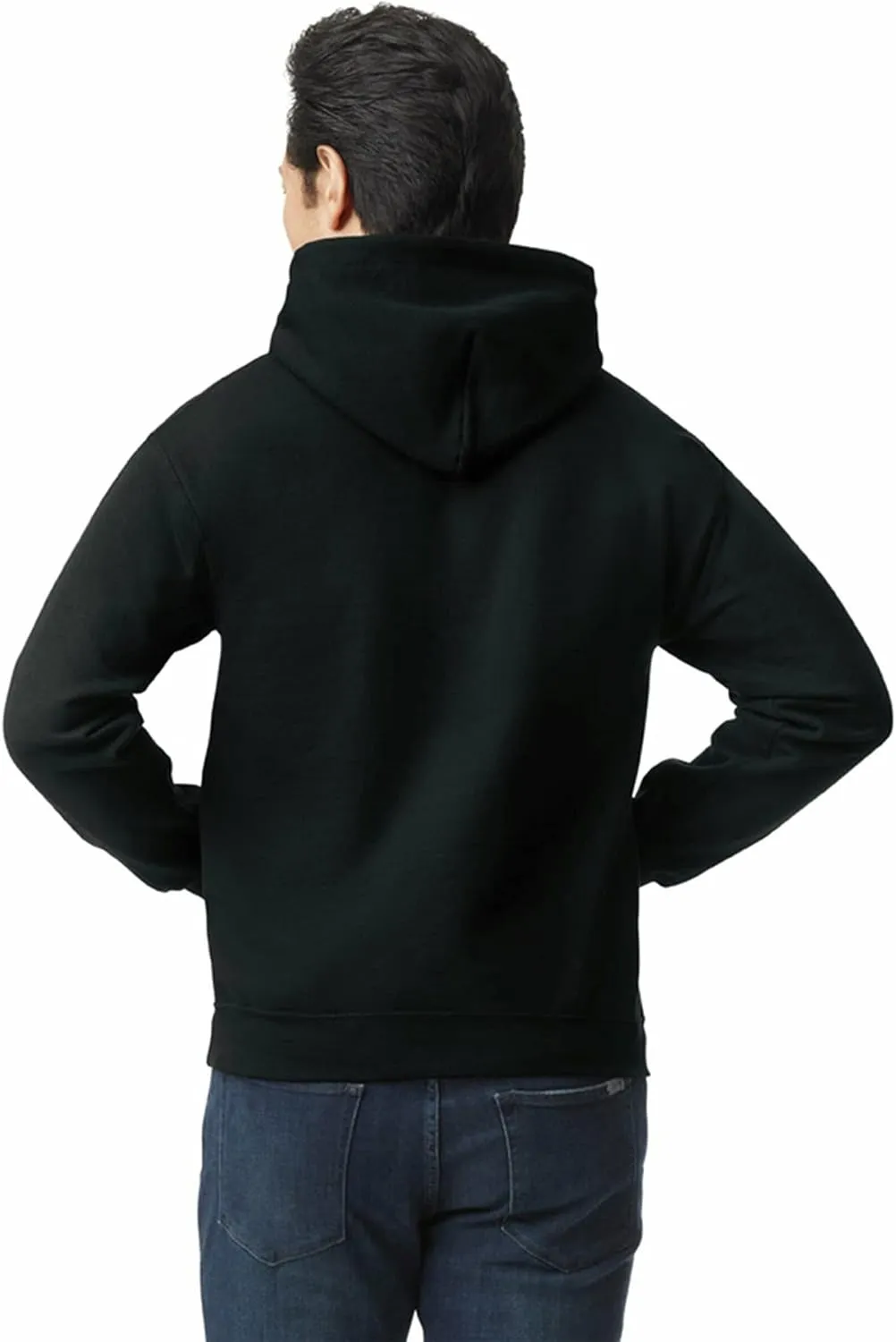 Gildan Unisex Adult Fleece Hoodie Sweatshirt, Style G18500, Multipack