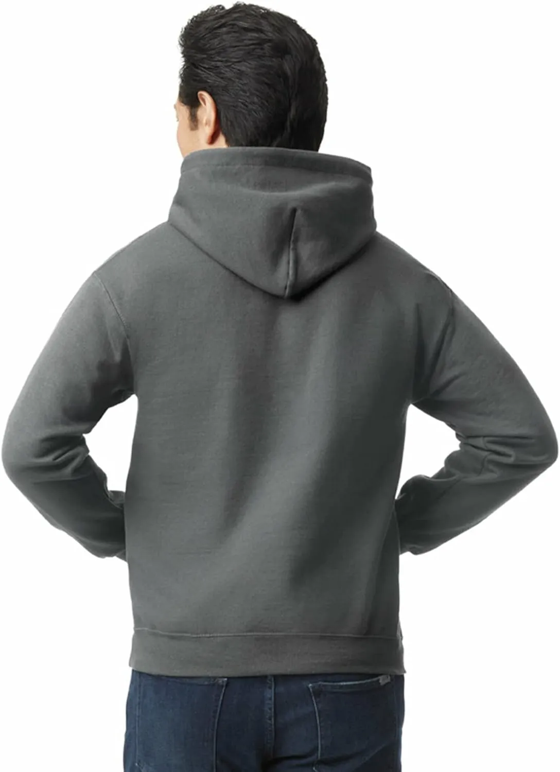 Gildan Unisex Adult Fleece Hoodie Sweatshirt, Style G18500, Multipack