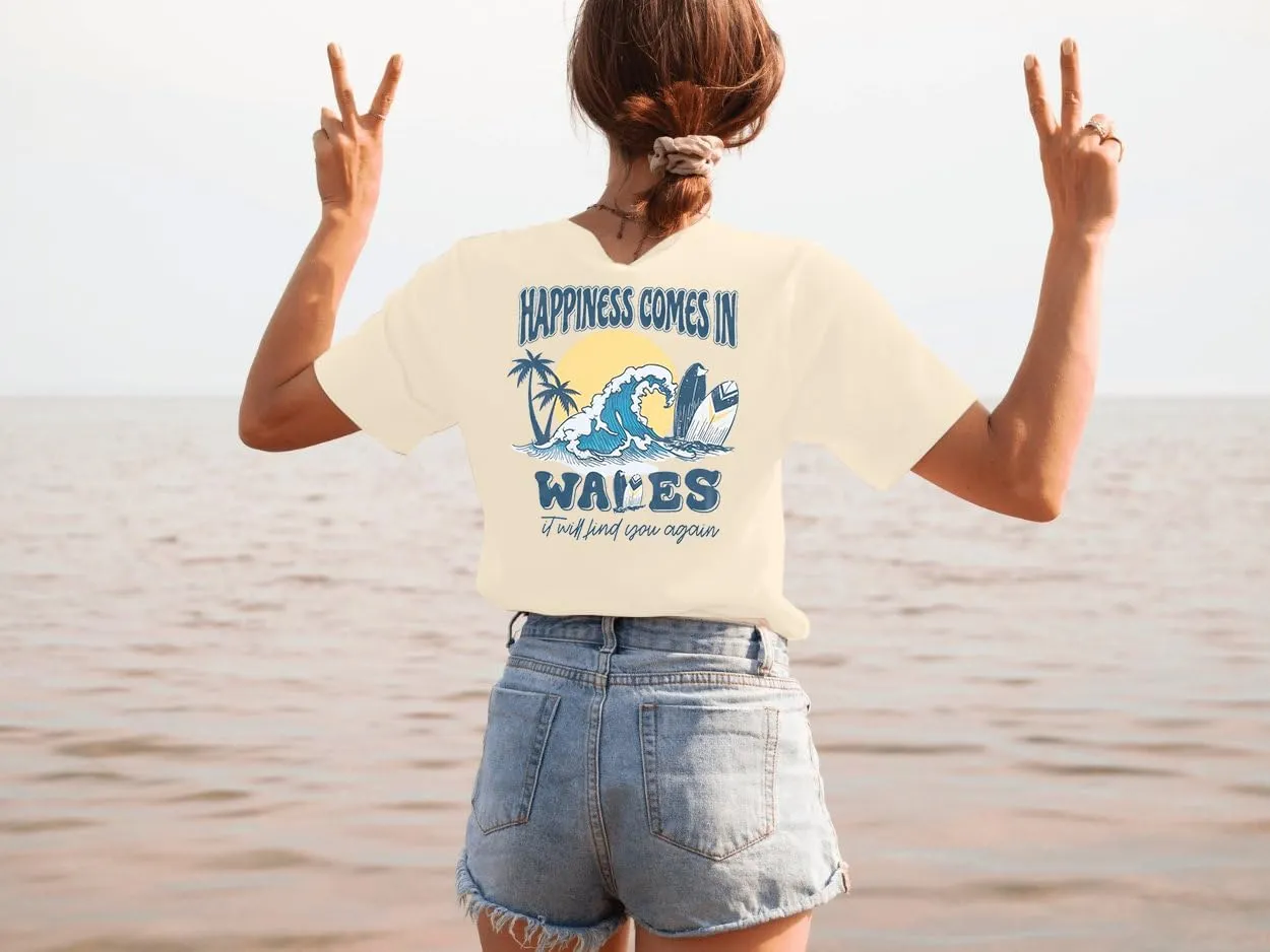 Graphic Tees Women Oversized T-Shirts: Summer Hawaiian Beach Tops Shirts Hawaii Tropical Beachy Short Sleeve Outfit