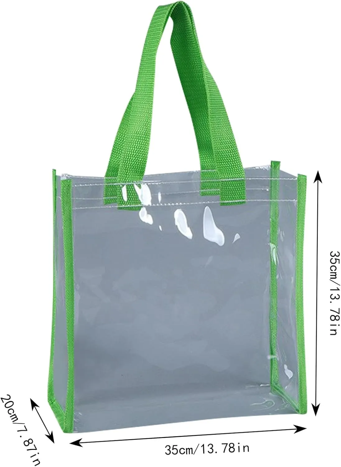 Handbags for Women Clear Beach Tote Bag Reusable See Through Hobo Clutch for Travel Pool Gym Picnic Swimming Vacation Holiday