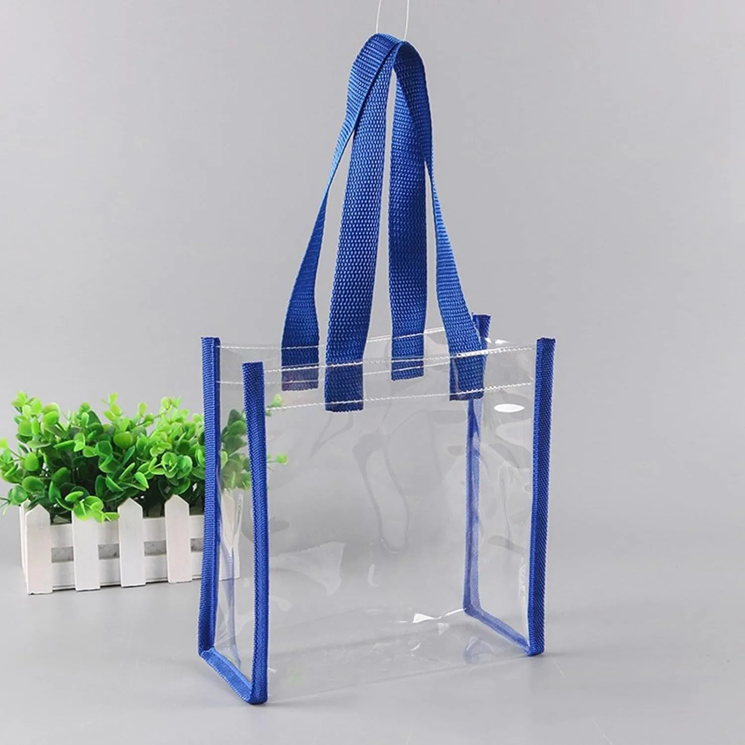 Handbags for Women Clear Beach Tote Bag Reusable See Through Hobo Clutch for Travel Pool Gym Picnic Swimming Vacation Holiday