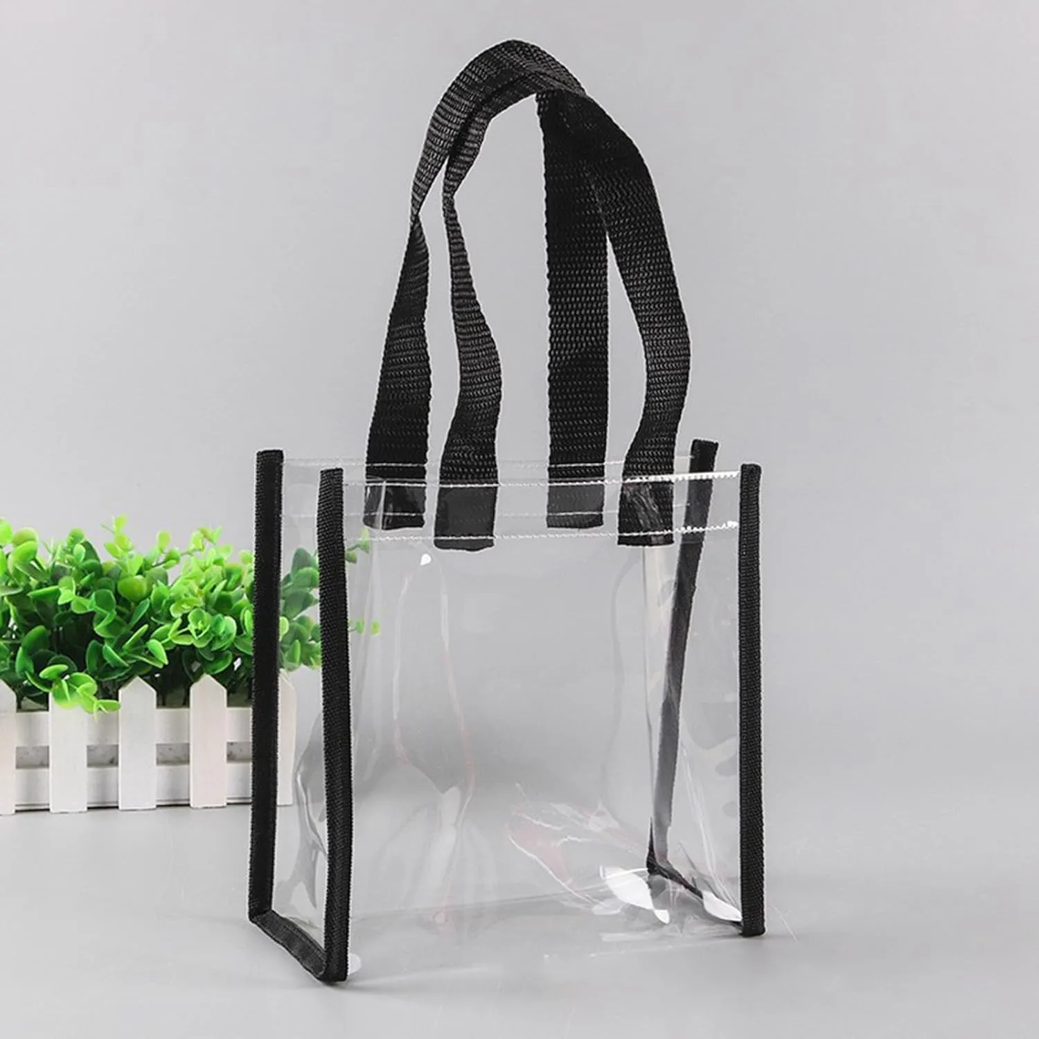 Handbags for Women Clear Beach Tote Bag Reusable See Through Hobo Clutch for Travel Pool Gym Picnic Swimming Vacation Holiday