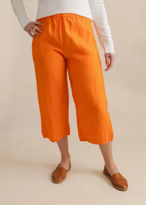 Hanky Linen Easy Crop in Tangelo | Cut•Loose