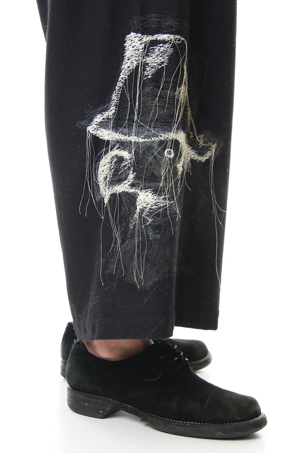 Hawk Hat Embroidery Easy Pants