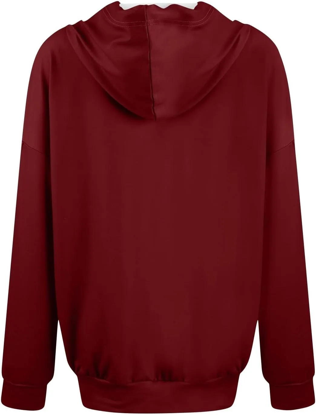 hoodies for women oversized sweatshirt trendy long sleeve button drawstring pullover sweater tops fall winter clothes 