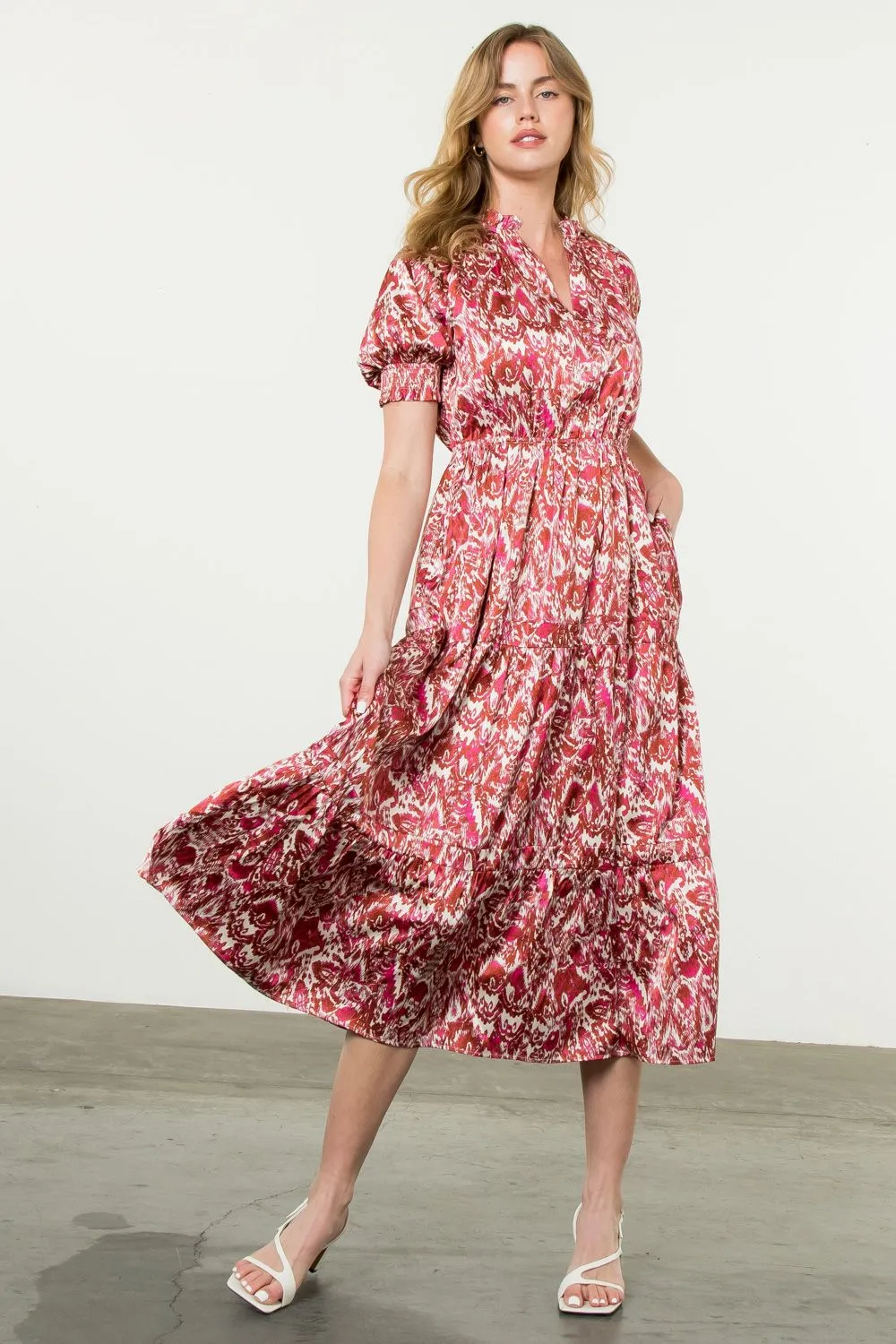 Hurrying Along Maxi Dress