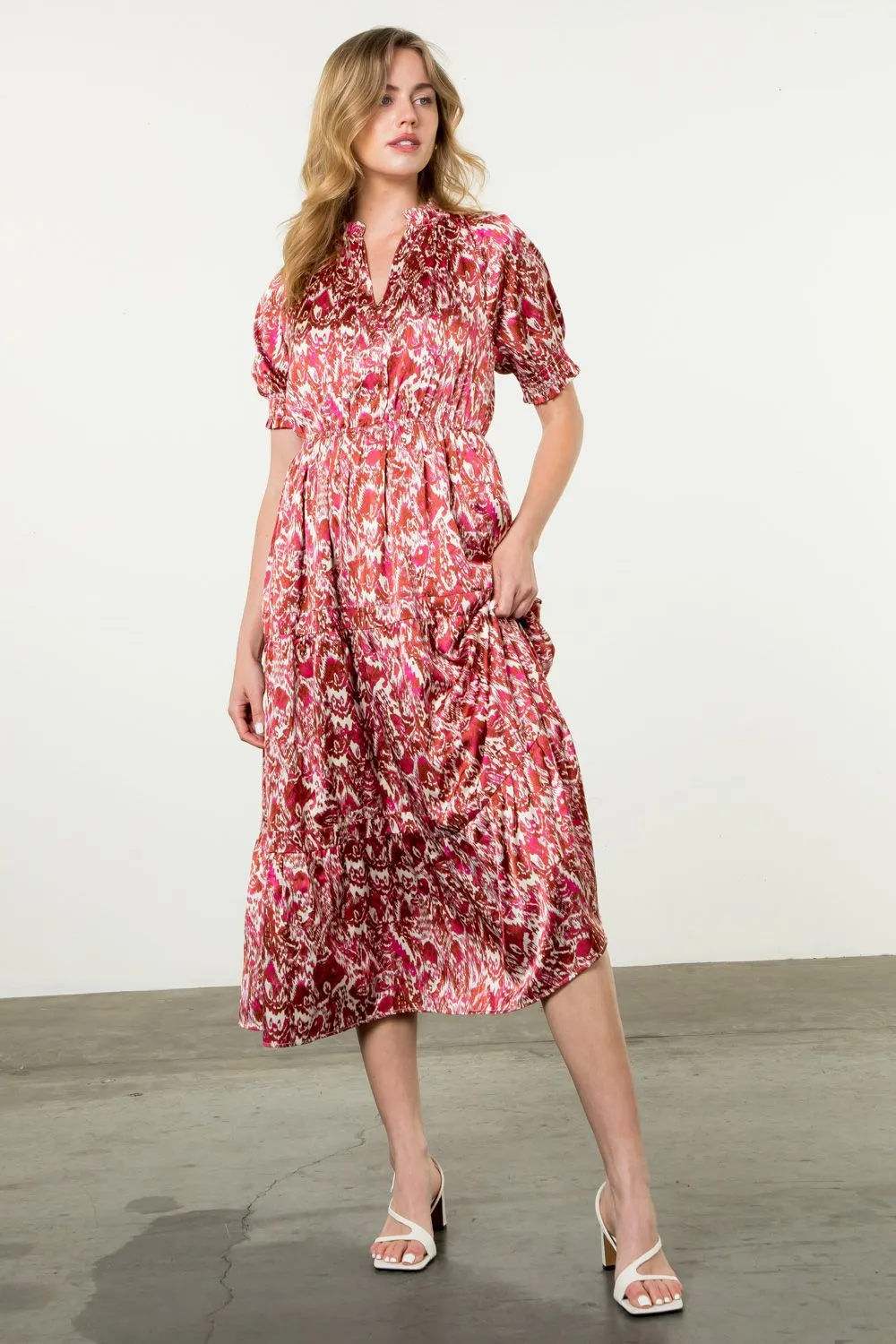Hurrying Along Maxi Dress