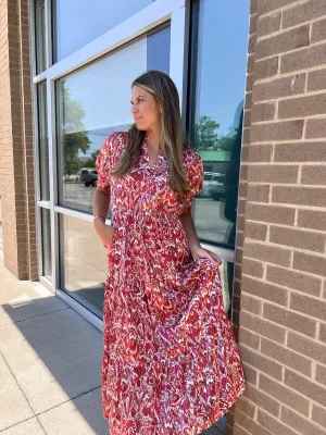 Hurrying Along Maxi Dress