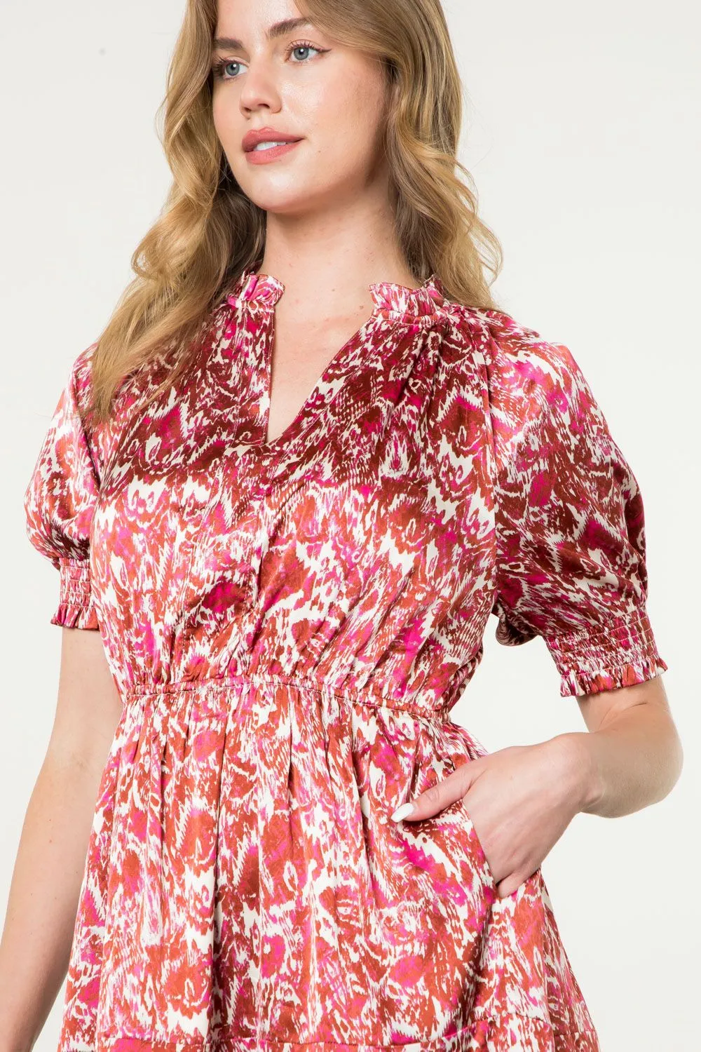 Hurrying Along Maxi Dress