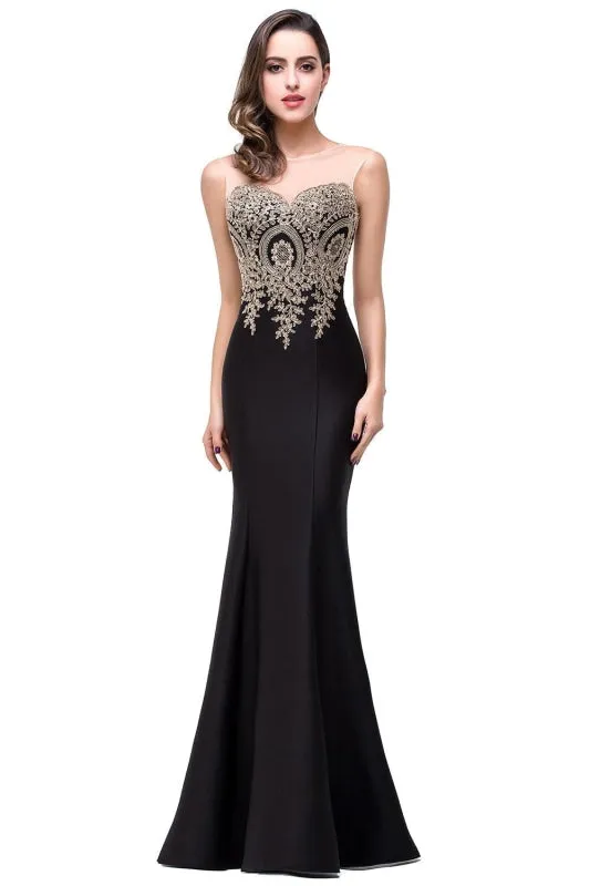 Illusion Backless Lace Mermaid Prom Dress Burgundy Long Evening Gowns