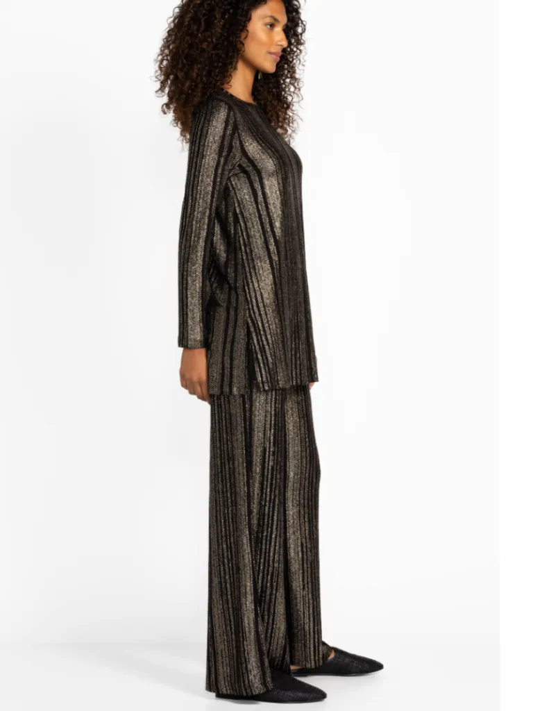 Jenna Metallic Easy Pant