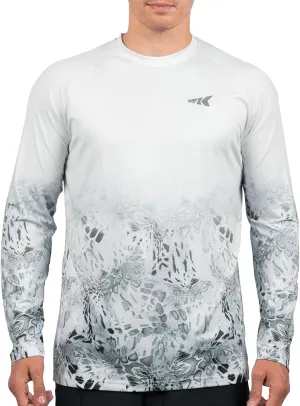 KastKing UPF 50 Fishing Shirts for Men, Long Sleeve Fishing Hiking Shirt, Breathable Moisture Wicking, Sun Shirts for Men
