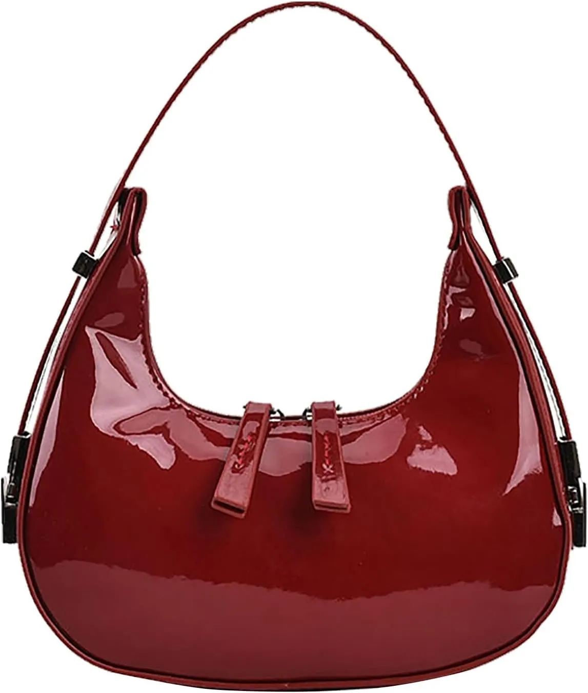 Ladies Handbags Top Handle Bag Y2K Pu Leather Shoulder Bag Laptop Hobos Clutches Evening Tote Sparkle Wedding Prom Party Bag