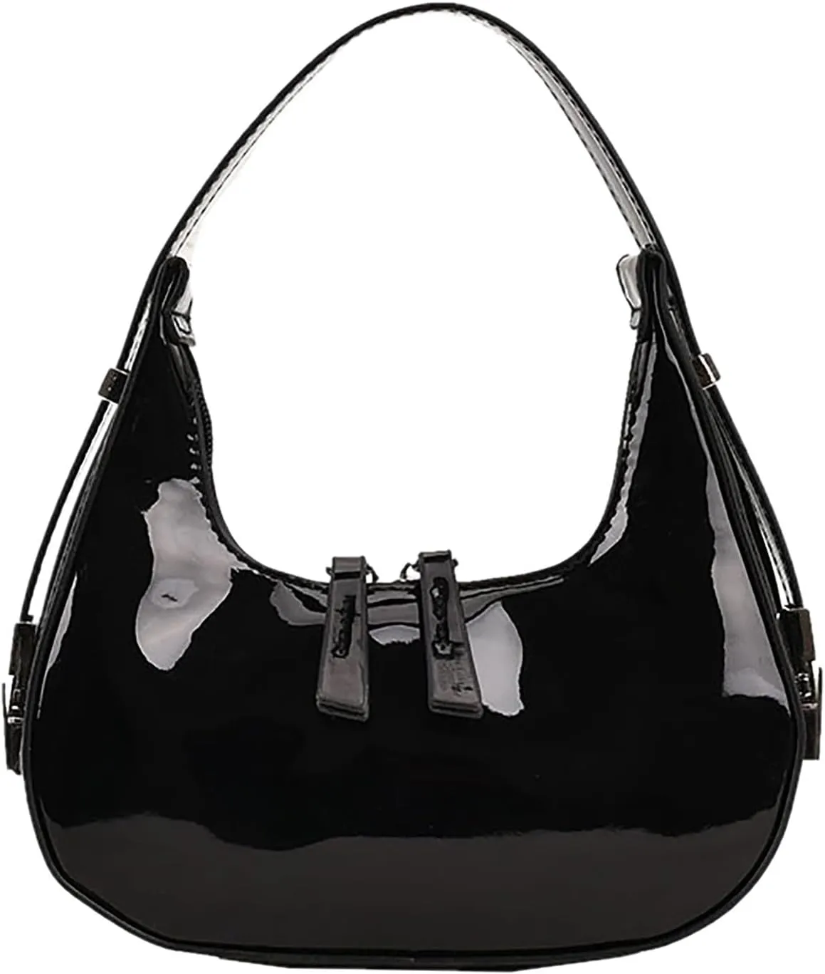 Ladies Handbags Top Handle Bag Y2K Pu Leather Shoulder Bag Laptop Hobos Clutches Evening Tote Sparkle Wedding Prom Party Bag