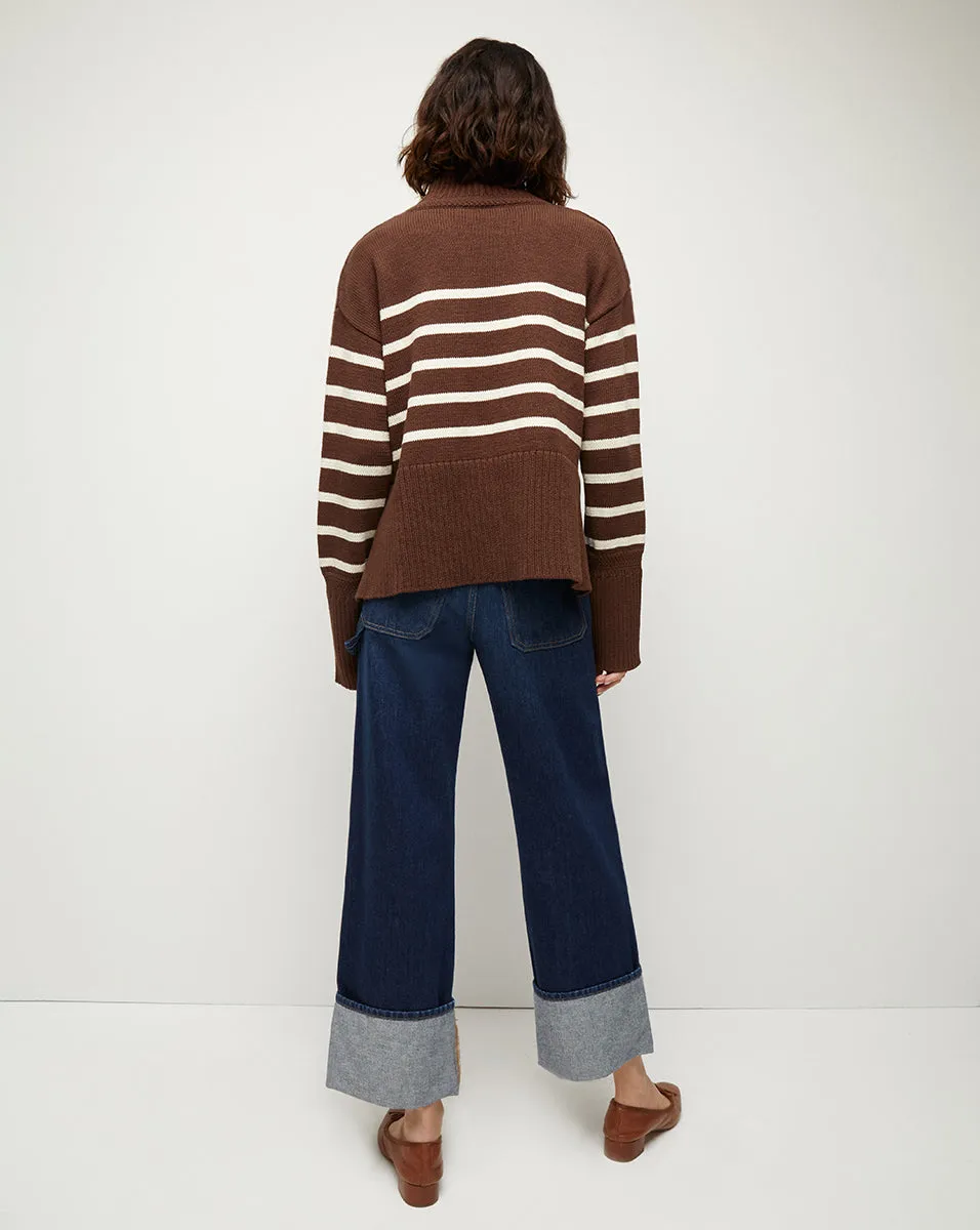 Lancetti Nautical-Stripe Sweater