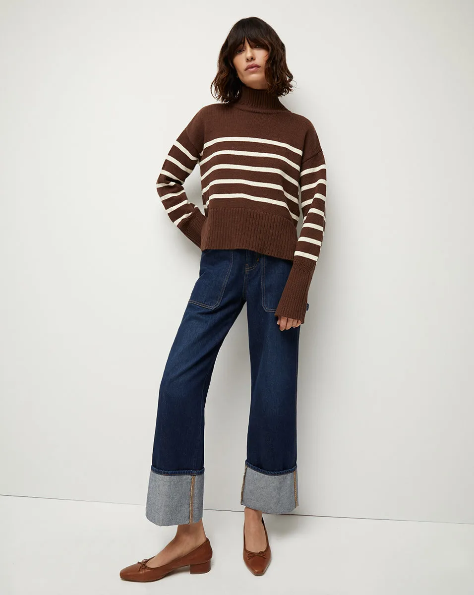 Lancetti Nautical-Stripe Sweater