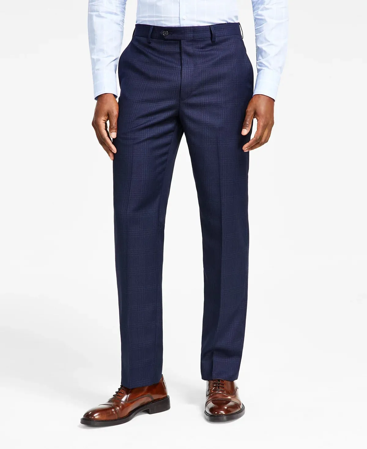 Lauren Ralph Lauren Mens Classic fit Dress Pants 34 / 32 Blue Plaid