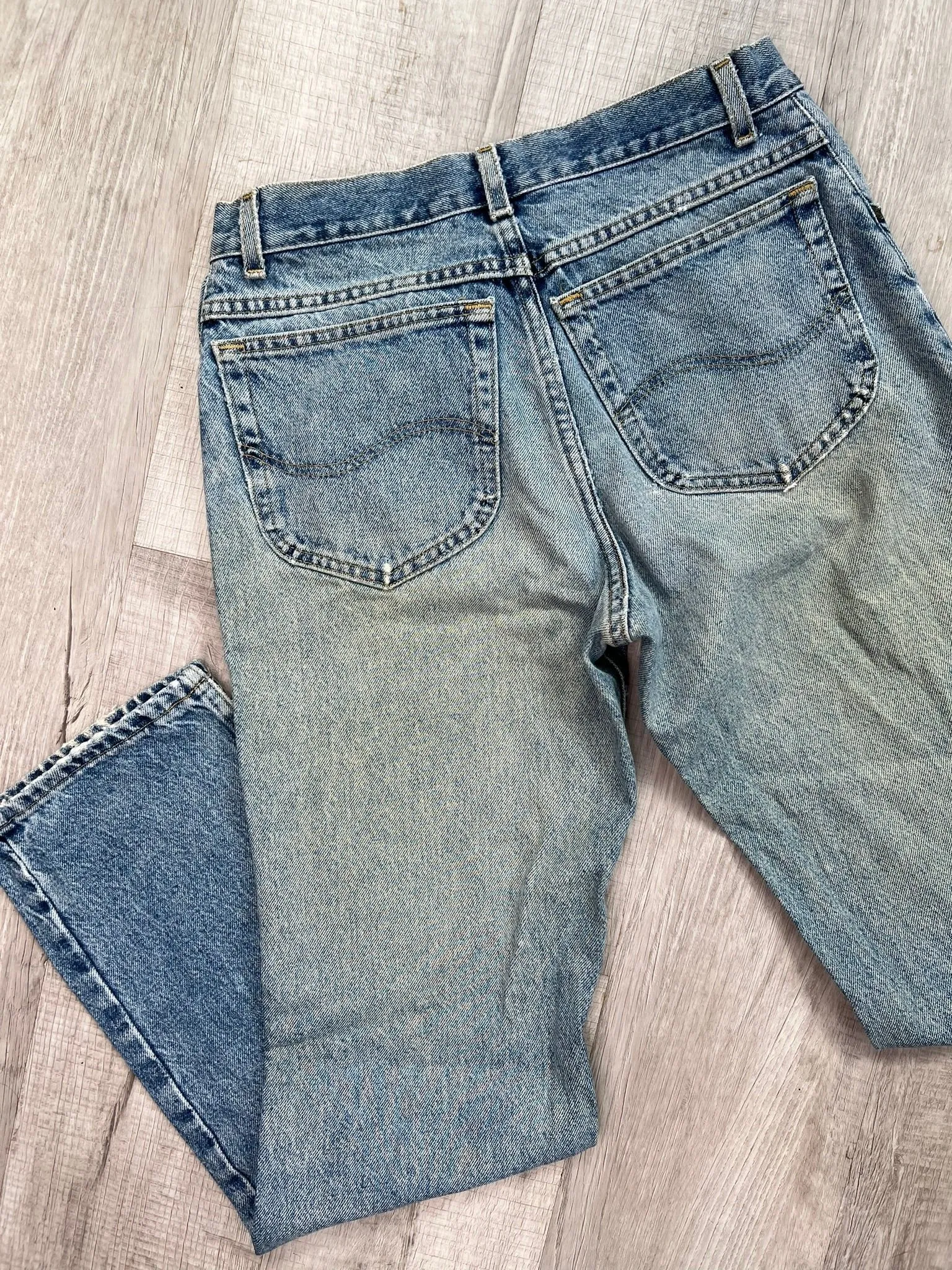 Lee Light Wash High-Waisted Mom Jeans