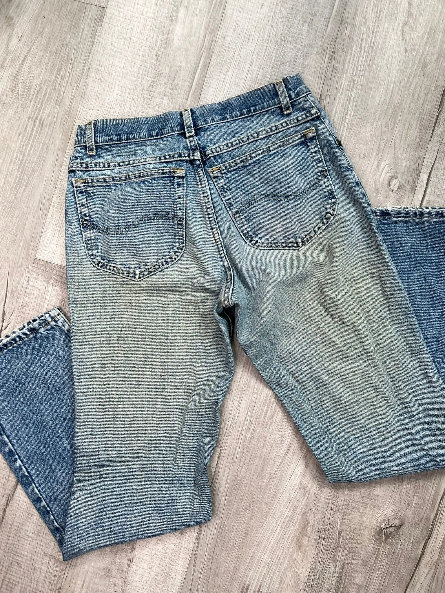 Lee Light Wash High-Waisted Mom Jeans