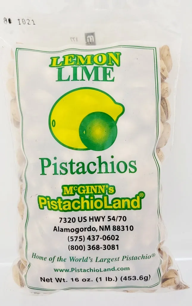 Lemon Lime Pistachios