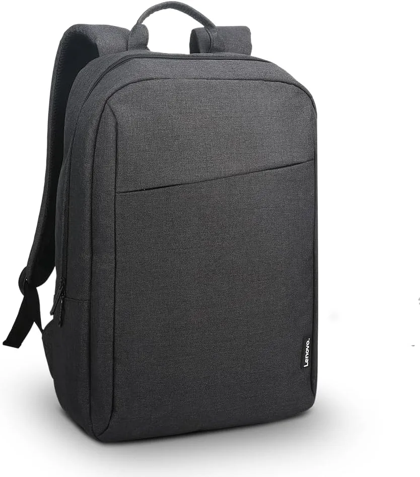 Lenovo 16 ECO Laptop Backpack - B210 - Travel Pack for Laptop or Tablet, Durable, Water-Repellent, Made from Recycled Material, Lightweight, Sleek Design for Travel, Business, Casual Backpack - Black