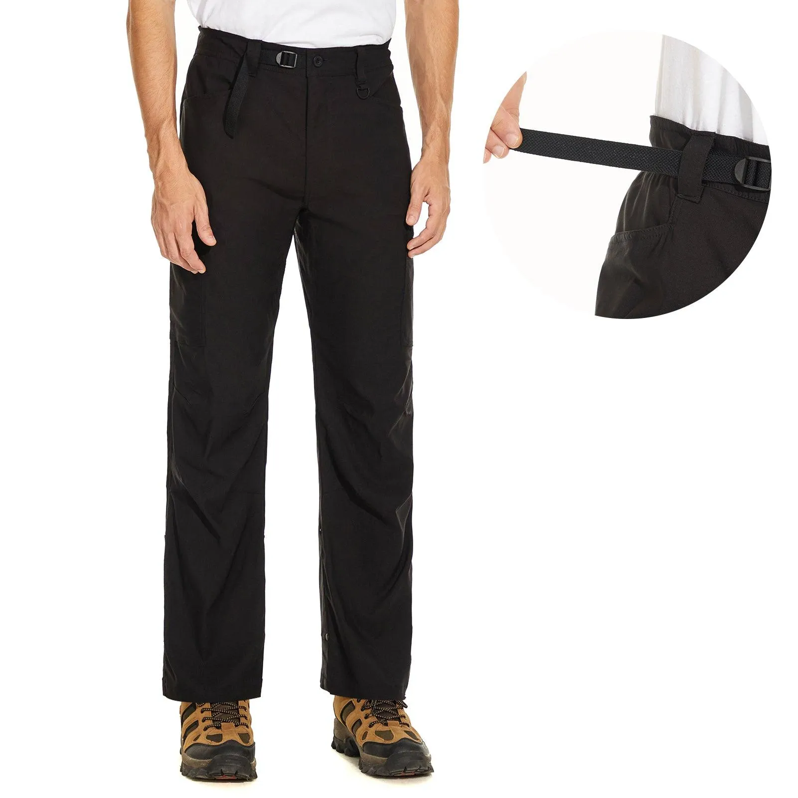 Lightbare Men's UPF 50  Stretch Lightweight Cargo Pants