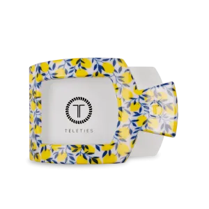 Limoncello Large Flat Square Teleties Clip