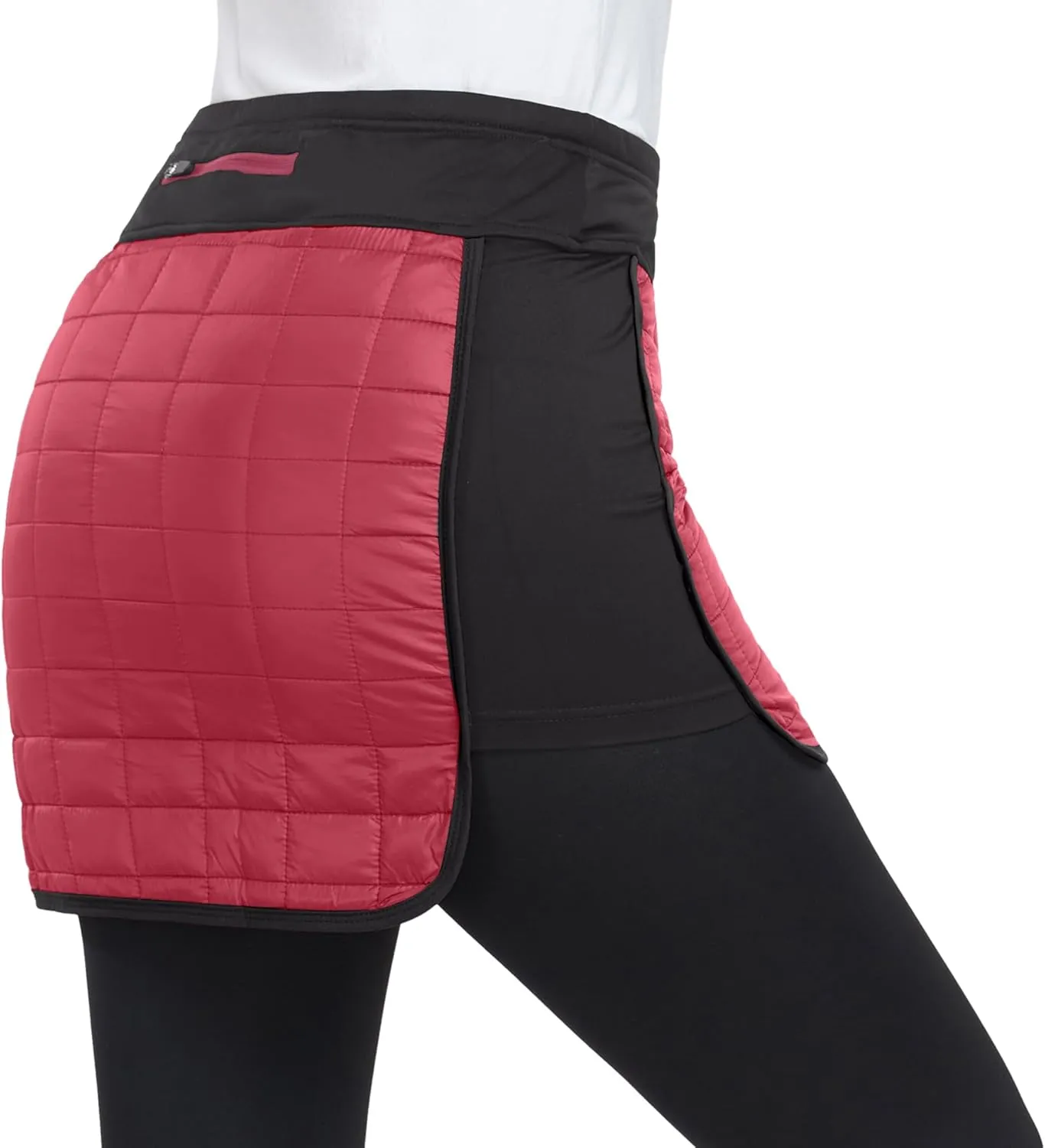 Little Donkey Andy Women's Lightweight Puffer Sport Skorts Warm Quilted Skirt Outdoors Hiking Running
