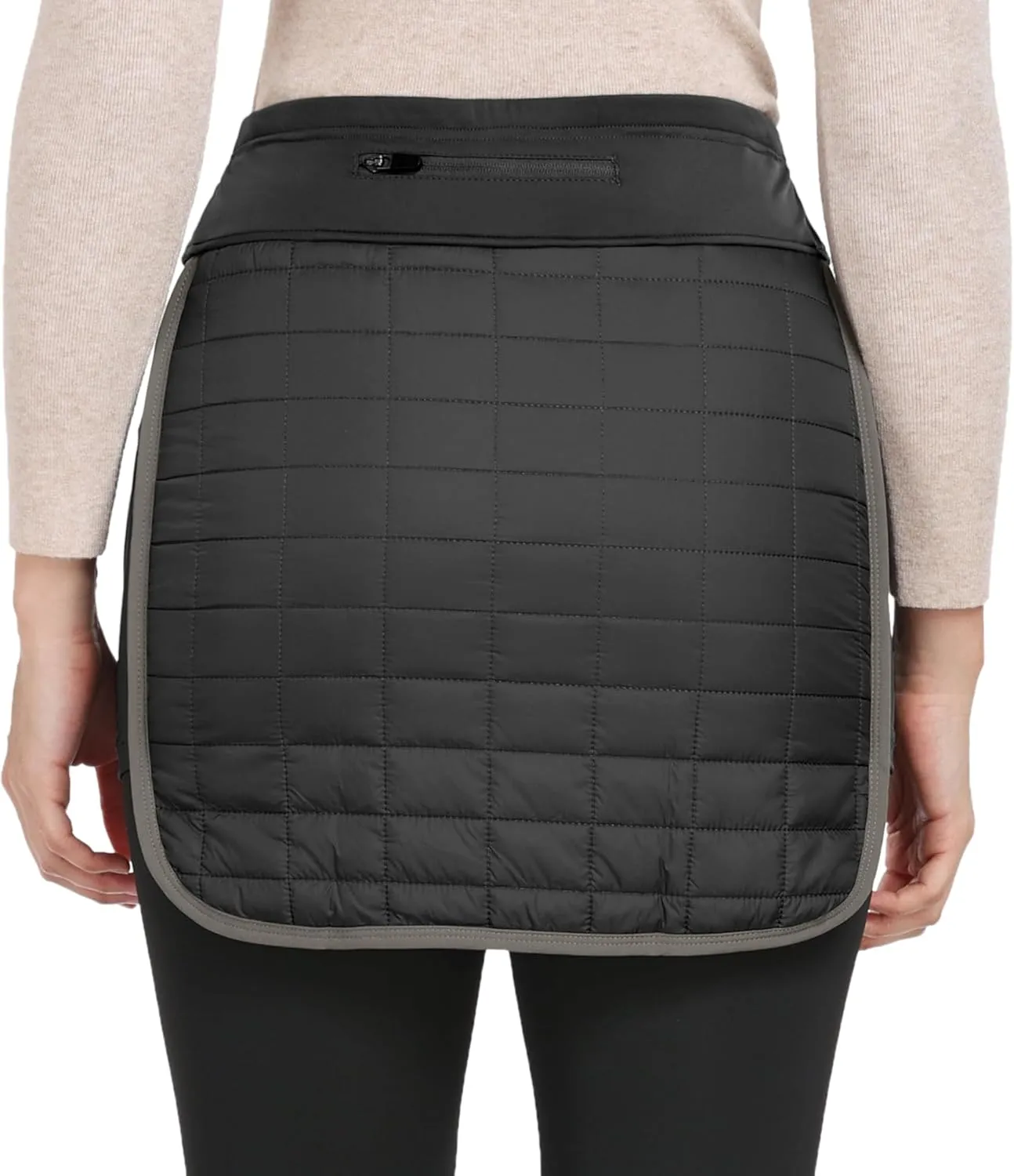 Little Donkey Andy Women's Lightweight Puffer Sport Skorts Warm Quilted Skirt Outdoors Hiking Running