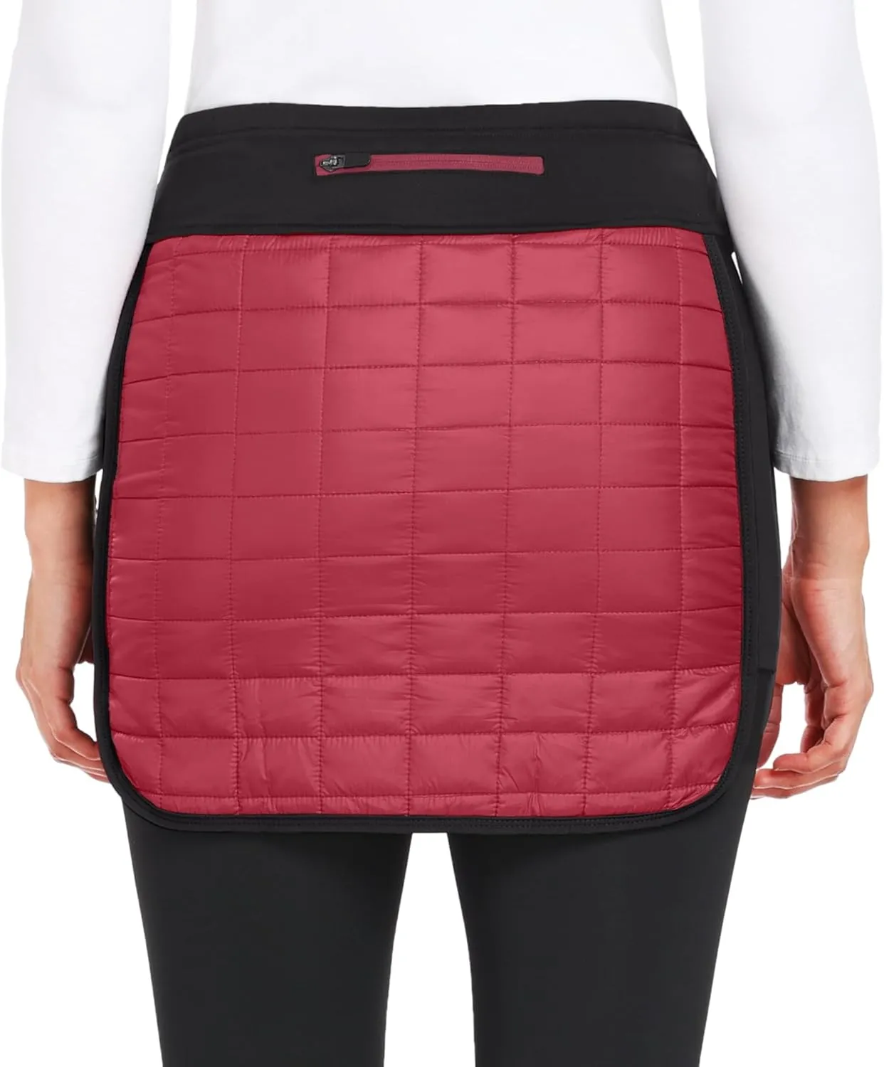 Little Donkey Andy Women's Lightweight Puffer Sport Skorts Warm Quilted Skirt Outdoors Hiking Running