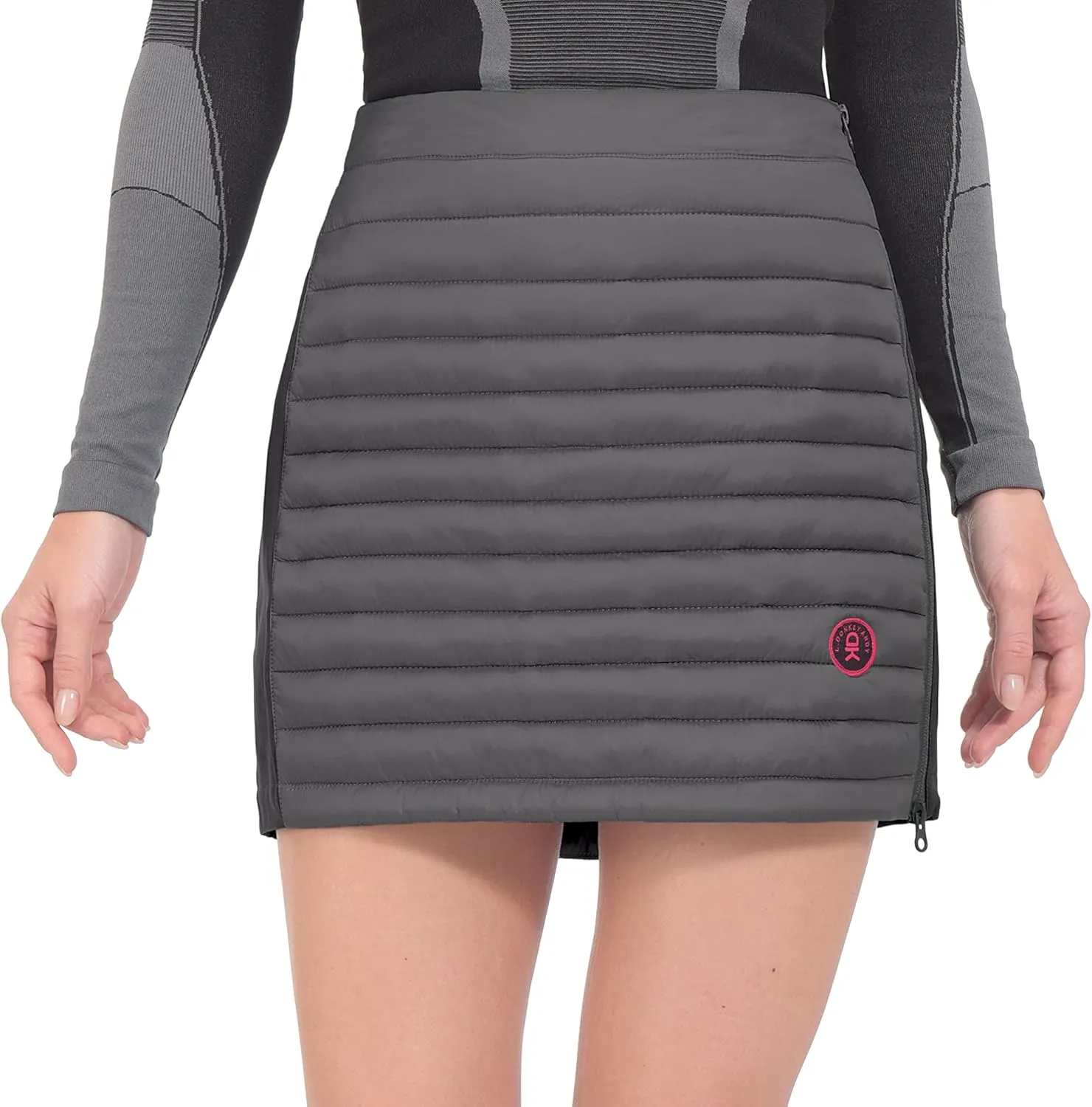 Little Donkey Andy Women's Lightweight Puffer Sport Skorts Warm Quilted Skirt Outdoors Hiking Running