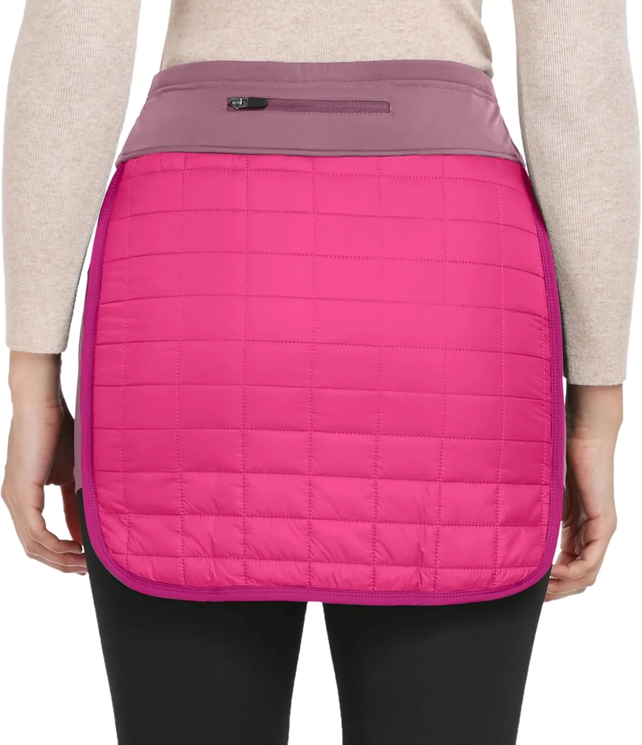 Little Donkey Andy Women's Lightweight Puffer Sport Skorts Warm Quilted Skirt Outdoors Hiking Running