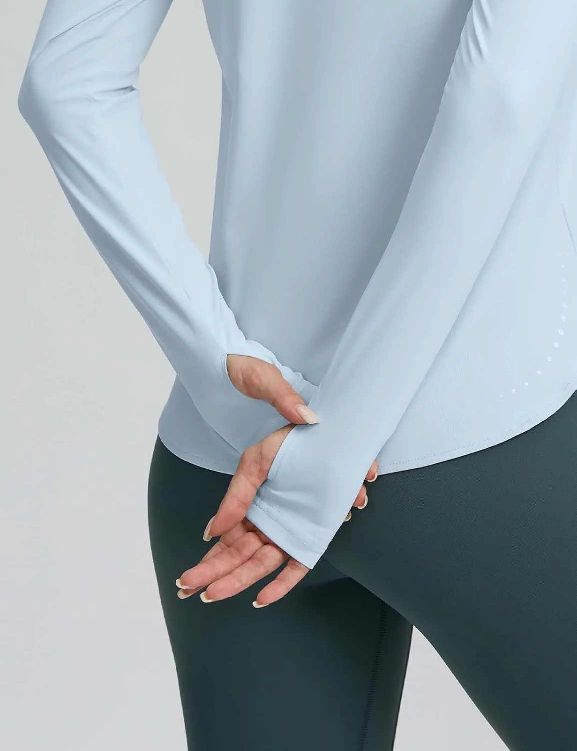 Long Sleeve Workout Tops for Women Athletic Running Shirts Active T Shirts Quick Dry Lightweight