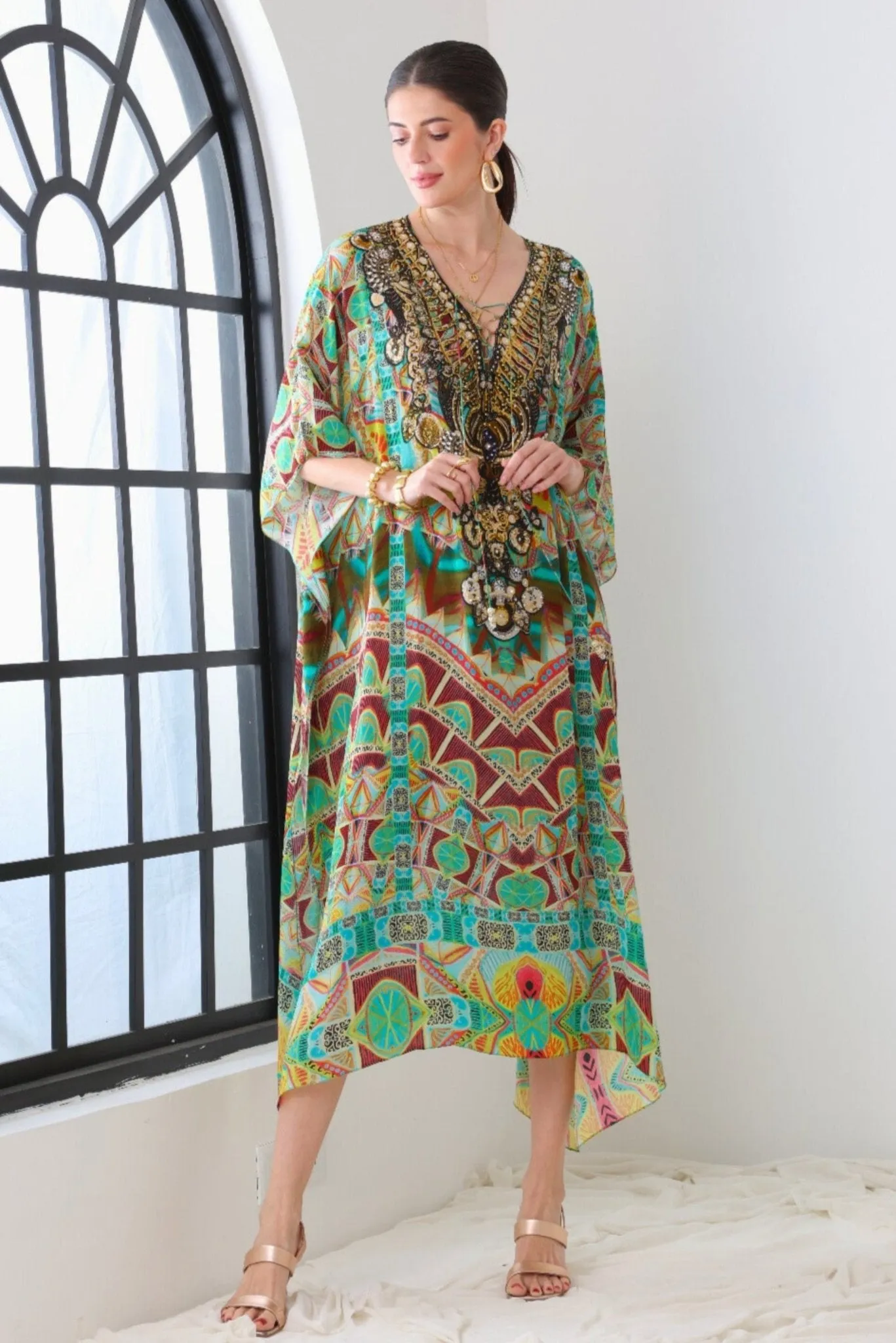 Lost In Laos Medium Kaftan