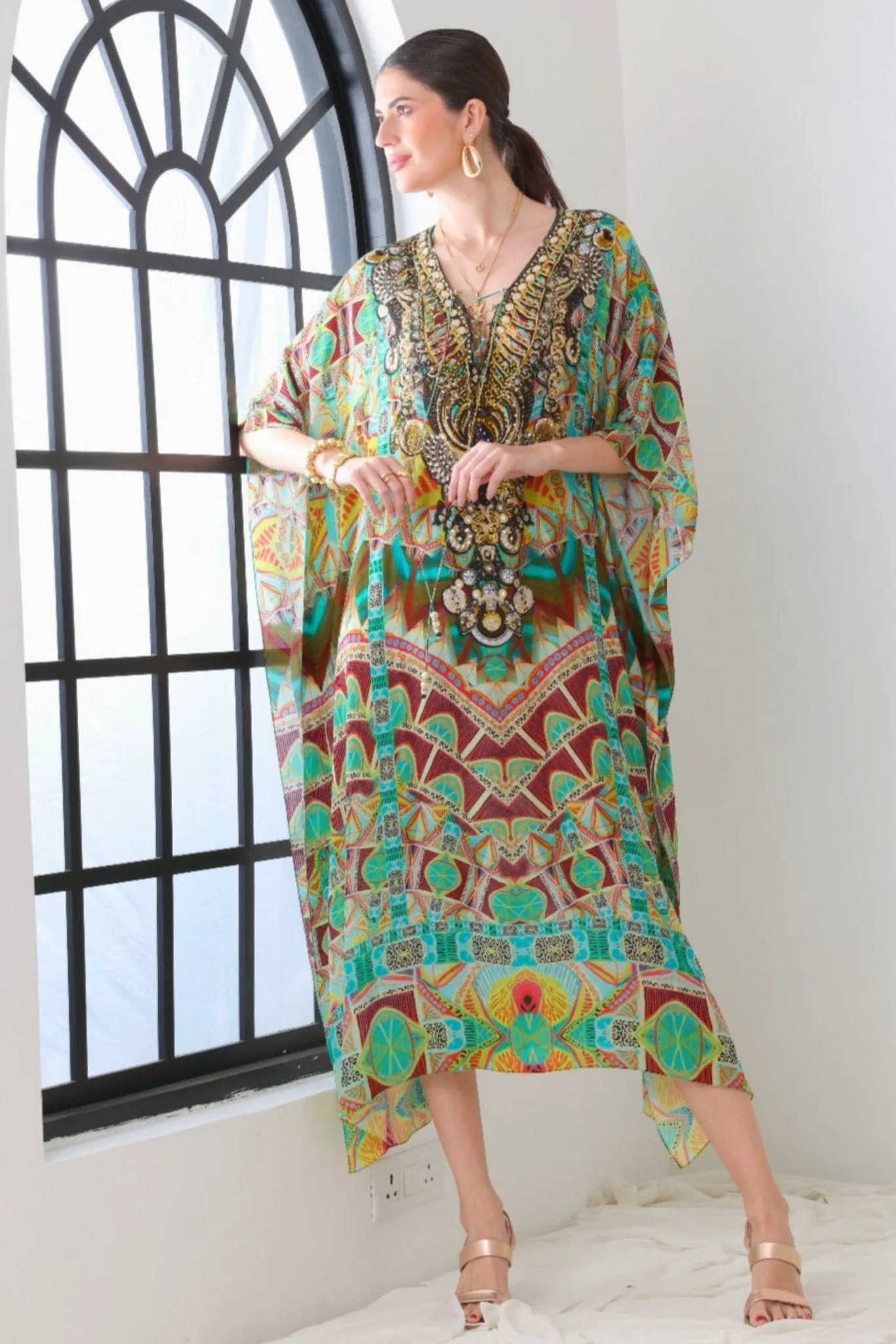 Lost In Laos Medium Kaftan