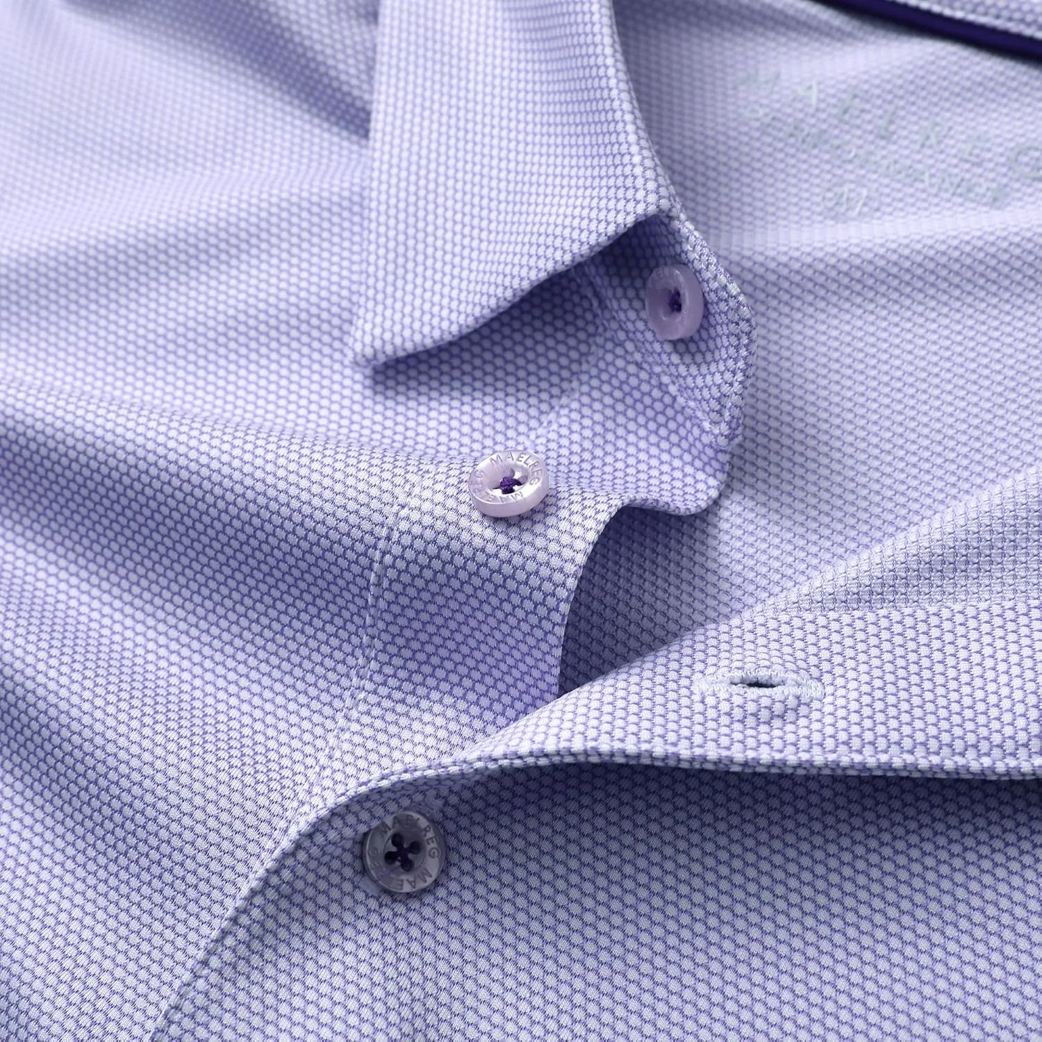 M MAELREG Golf Shirts for Men Dry fit Sports Jacquard Lightweight Performance Texture Short Sleeve Collared Polo Shirts