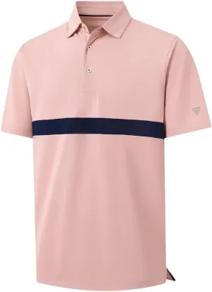 M MAELREG Golf Shirts for Men Short Sleeve Performance Dry Fit Lightweight Moisture Wicking Pique Casual Men's Polo Shirts