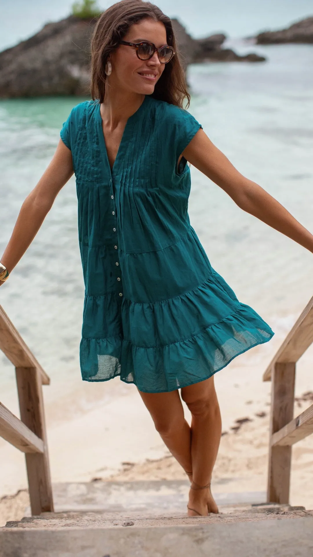 Mackenzie Dress - Deep Teal