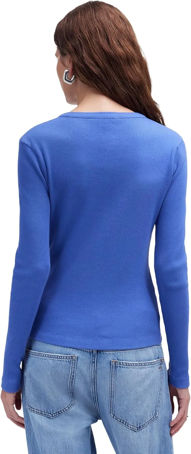 Madewell Women's Long Sleeve Ribbed Cardigan