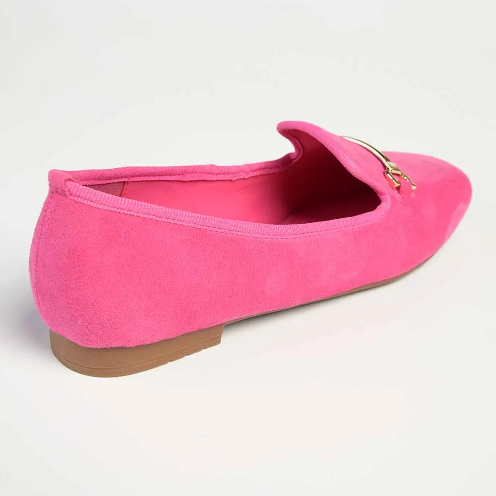 Madison Pearl - Metal Trim Pump - Fuschia
