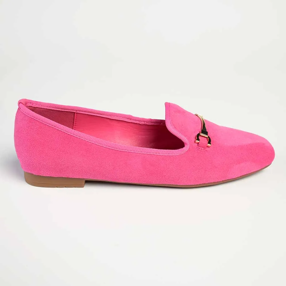 Madison Pearl - Metal Trim Pump - Fuschia
