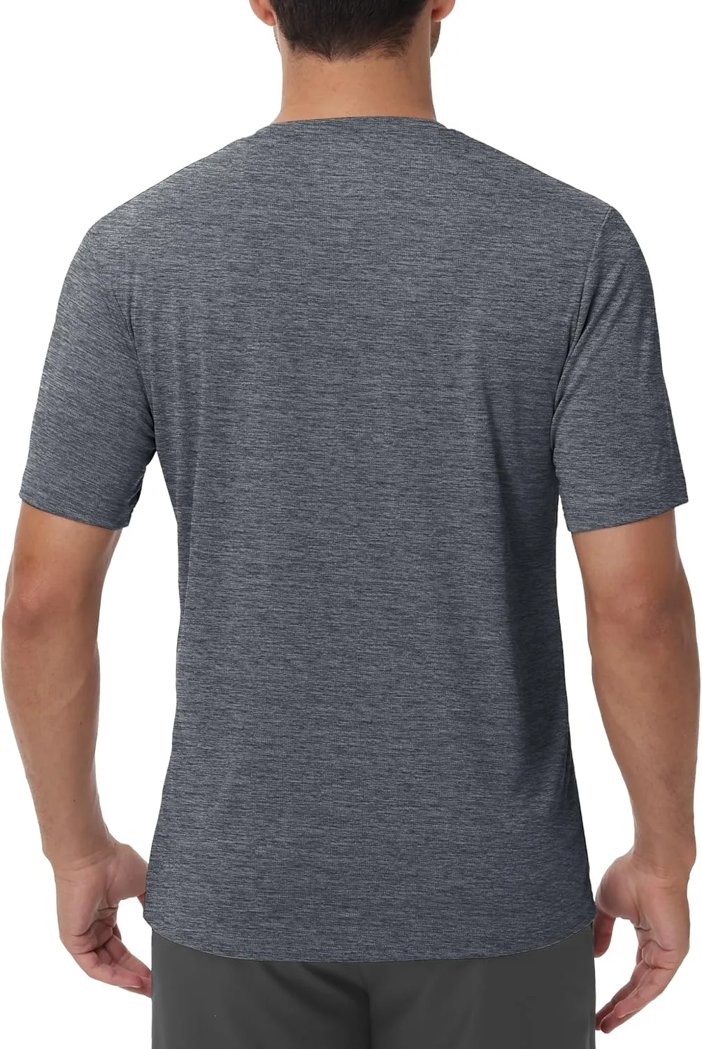 MAGCOMSEN Men's Short Sleeve Sun Protection Shirts Quick Dry Athletic T-Shirts Hiking Running Workout Gym Rash Guard
