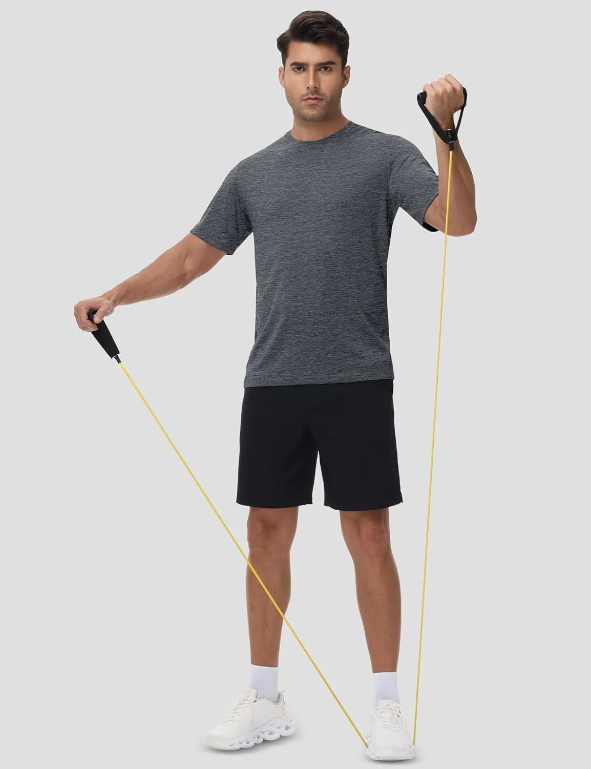 MAGCOMSEN Men's Short Sleeve Sun Protection Shirts Quick Dry Athletic T-Shirts Hiking Running Workout Gym Rash Guard