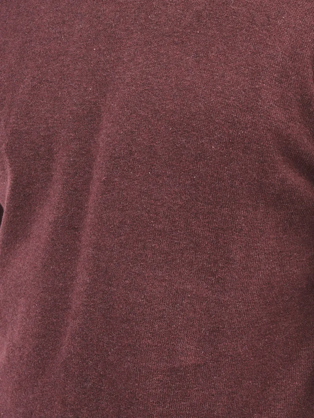 Maroon Plain Sweaters