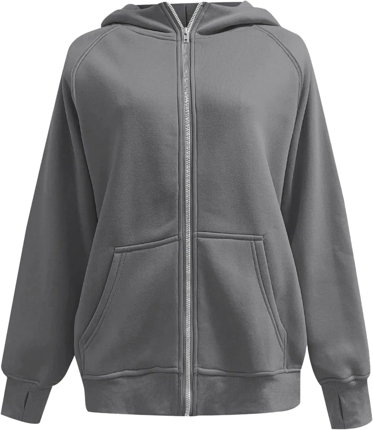 Masbird Sweatshirt for Women Half Zip Hoodie Sweatshirt Drawstring Athletic Trendy Tops with Front Pocket Long Sleeve Fall