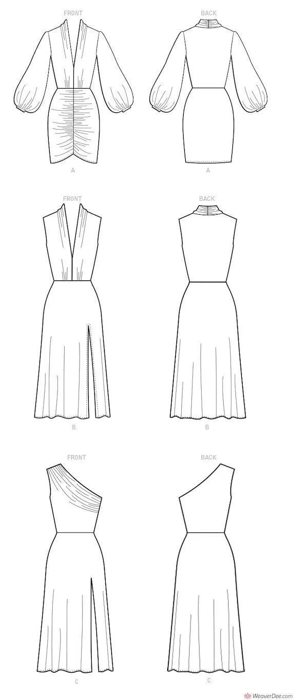 McCall's Pattern M8142 Misses' Dresses #NolitaMcCalls
